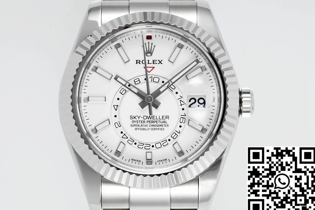 White SKY Rolex DWELLER ZF Dial M336934-0003 Factory 1230